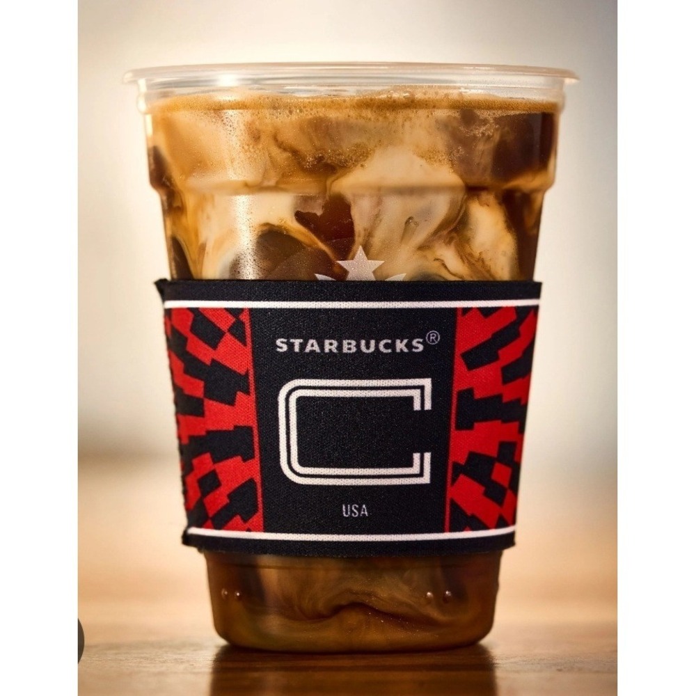 Lot‎ Of 2 Starbucks USA WORLD CUP Sleeves  NEW Soccer Futbol